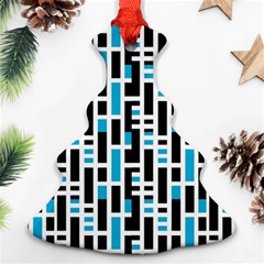 Linear Sequence Pattern Design Ornament (christmas Tree)  by dflcprintsclothing