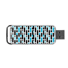 Linear Sequence Pattern Design Portable Usb Flash (two Sides) by dflcprintsclothing