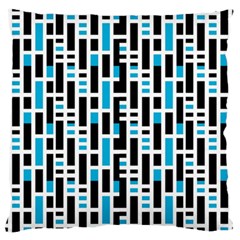 Linear Sequence Pattern Design Large Flano Cushion Case (one Side) by dflcprintsclothing