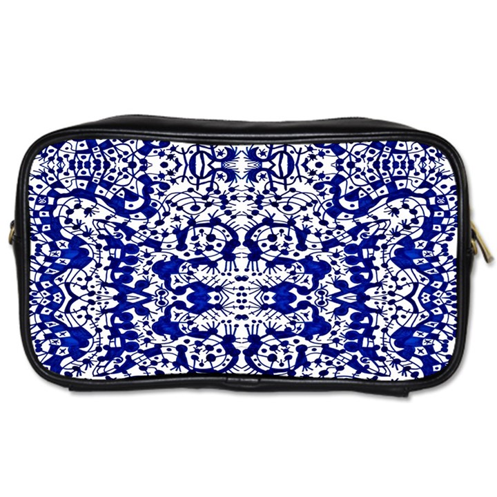 Red The Print Toiletries Bag (Two Sides)