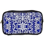 Red The Print Toiletries Bag (Two Sides) Back