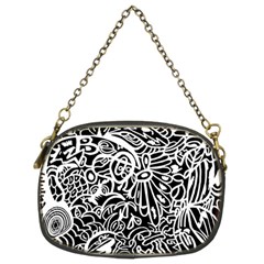 Maze Draw Chain Purse (two Sides)