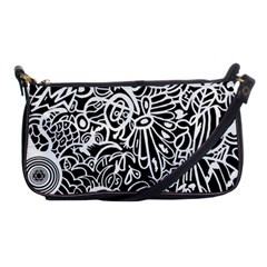 Maze Draw Shoulder Clutch Bag