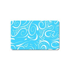 Scribble Reason Design Pattern Magnet (name Card)