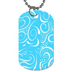 Scribble Reason Design Pattern Dog Tag (two Sides) by Sapixe