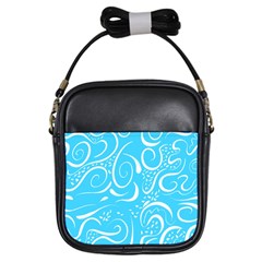 Scribble Reason Design Pattern Girls Sling Bag by Sapixe