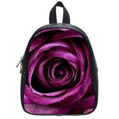 Plant Rose Flower Petals Nature School Bag (small) by Sapixe