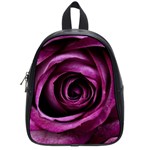 Plant Rose Flower Petals Nature School Bag (Small) Front