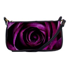 Plant Rose Flower Petals Nature Shoulder Clutch Bag by Sapixe