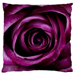 Plant Rose Flower Petals Nature Large Flano Cushion Case (two Sides) by Sapixe