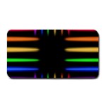 Neon Light Abstract Pattern Lines Medium Bar Mats 16 x8.5  Bar Mat