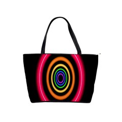 Neon Light Abstract Pattern Lines Classic Shoulder Handbag by Sapixe