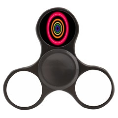 Neon Light Abstract Pattern Lines Finger Spinner by Sapixe