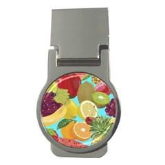 Fruit Picture Drawing Illustration Money Clips (round)  by Sapixe