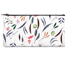 Watercolor Tablecloth Fabric Design Pencil Cases by Sapixe