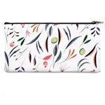 Watercolor Tablecloth Fabric Design Pencil Cases Back