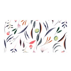 Watercolor Tablecloth Fabric Design Satin Wrap