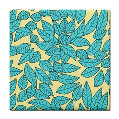 Leaves Dried Leaves Stamping Tile Coasters