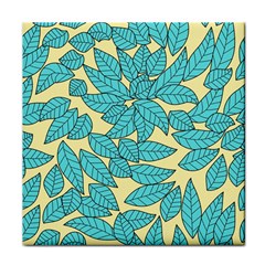 Leaves Dried Leaves Stamping Face Towel