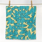 Leaves Dried Leaves Stamping Face Towel Front