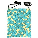 Leaves Dried Leaves Stamping Shoulder Sling Bag Front