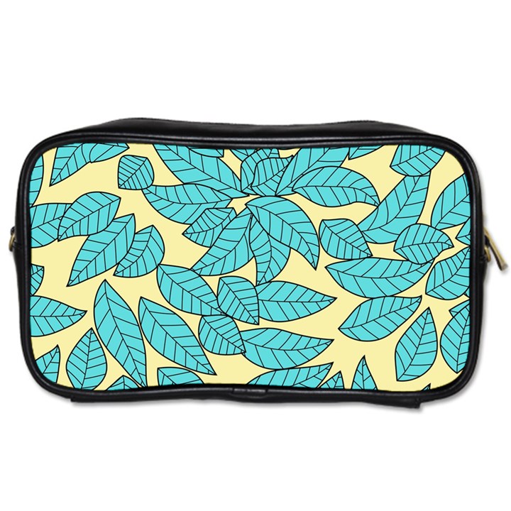 Leaves Dried Leaves Stamping Toiletries Bag (One Side)