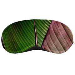 Leaf Banana Leaf Greenish Lines Sleeping Masks by Sapixe