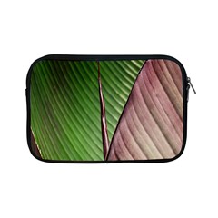 Leaf Banana Leaf Greenish Lines Apple Ipad Mini Zipper Cases by Sapixe