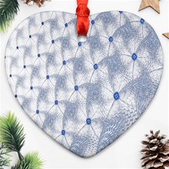 Fractal Art Artistic Pattern Ornament (Heart)