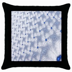 Fractal Art Artistic Pattern Throw Pillow Case (Black)