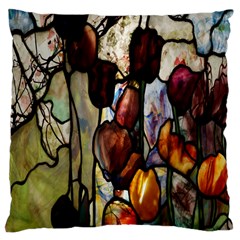 Tiffany Window Colorful Pattern Large Cushion Case (one Side) by Sapixe