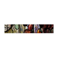 Tiffany Window Colorful Pattern Flano Scarf (mini) by Sapixe