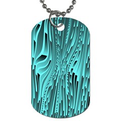 Design Backdrop Abstract Wallpaper Dog Tag (one Side) by Sapixe