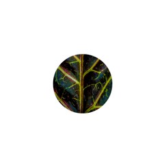 Leaf Abstract Nature Design Plant 1  Mini Buttons by Sapixe