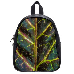 Leaf Abstract Nature Design Plant School Bag (small) by Sapixe