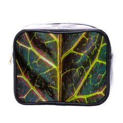 Leaf Abstract Nature Design Plant Mini Toiletries Bag (one Side) by Sapixe