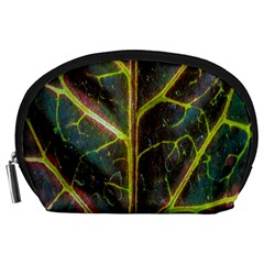 Leaf Abstract Nature Design Plant Accessory Pouch (large)