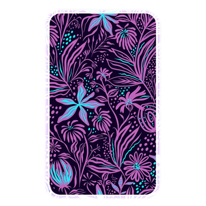 Stamping Pattern Leaves Drawing Memory Card Reader (Rectangular)