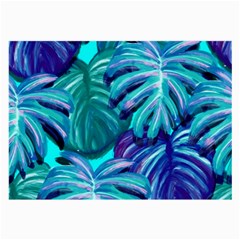 Leaves Tropical Palma Jungle Large Glasses Cloth