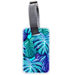 Leaves Tropical Palma Jungle Luggage Tags (two Sides) by Sapixe