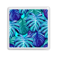 Leaves Tropical Palma Jungle Memory Card Reader (square) by Sapixe