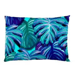 Leaves Tropical Palma Jungle Pillow Case (two Sides) by Sapixe