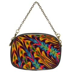 Background Abstract Texture Chain Purse (two Sides)