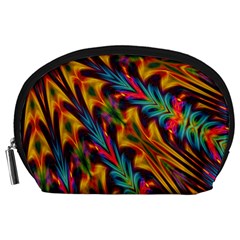 Background Abstract Texture Accessory Pouch (large)