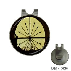 Window About Glass Metal Weathered Hat Clips With Golf Markers by Sapixe