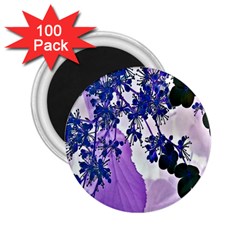 Blossom Bloom Floral Design 2 25  Magnets (100 Pack)  by Sapixe