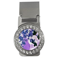 Blossom Bloom Floral Design Money Clips (cz)  by Sapixe