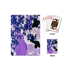 Blossom Bloom Floral Design Playing Cards (mini) by Sapixe