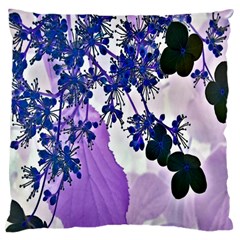 Blossom Bloom Floral Design Large Cushion Case (one Side) by Sapixe