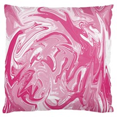 Pink Marble Painting Texture Pattern Standard Flano Cushion Case (one Side) by Sapixe